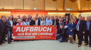 Aufbruch: 95,2 Prozent f&uuml;r Kai Georg Bachmann.