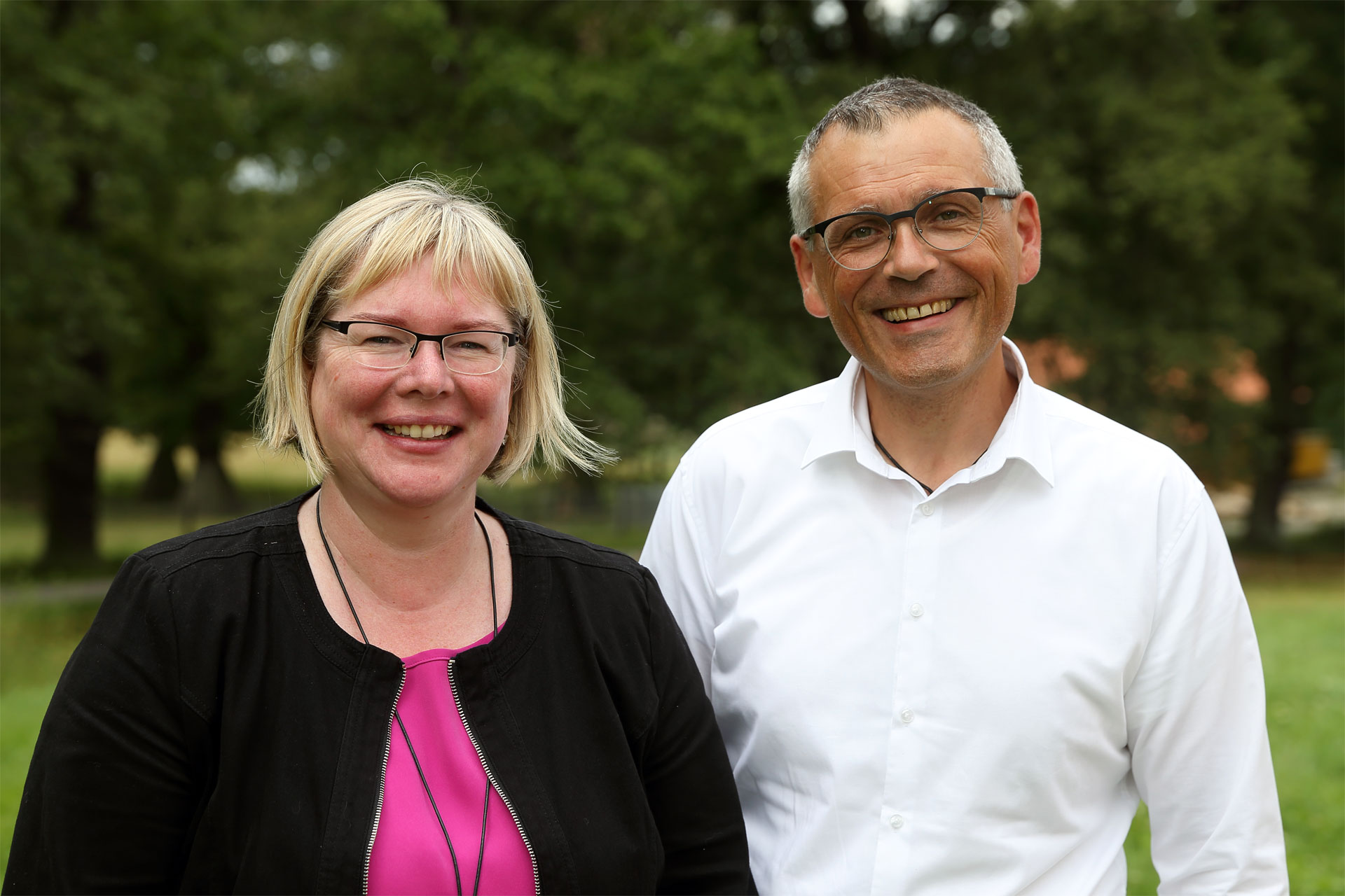 Silke Engler und Andreas Siebert