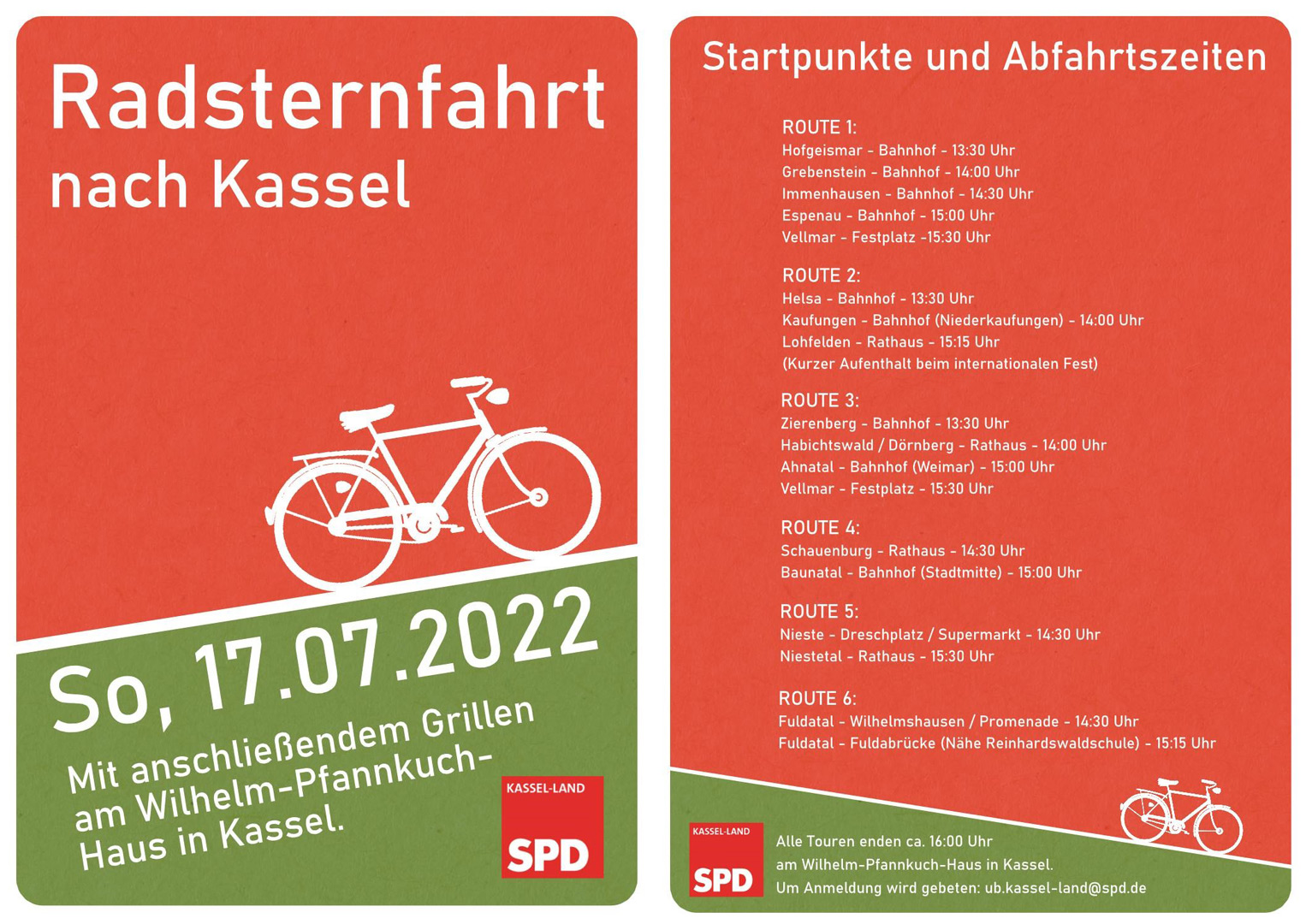 Radsternfahrt Radsternfahrt